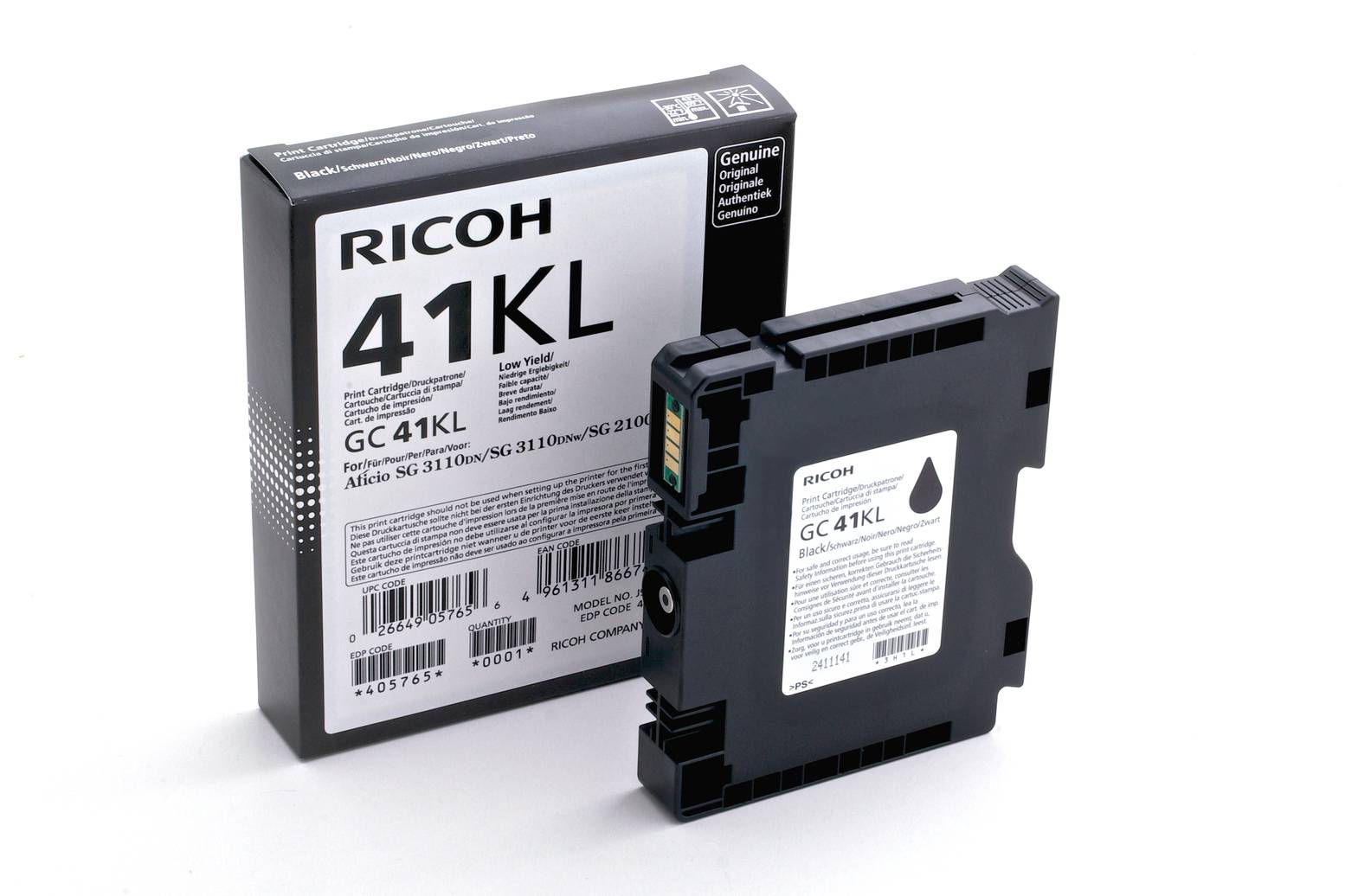 Ricoh GC 41KL - Low Yield - Schwarz - original-1
