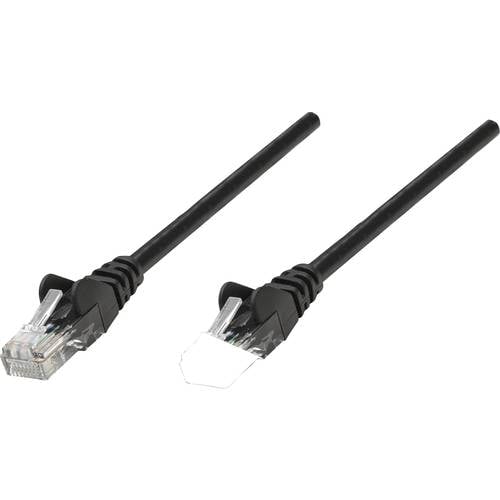 Thumbnail - Intellinet 735391 RJ45 Netzwerkkabel, Patchkabel CAT 6 S/FTP 2.00 m Schwarz vergoldete Steckkontakte 1 St.