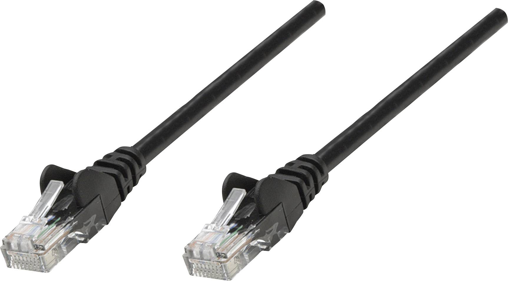 INTELLINET Patchkabel INTELLINET Cat6 UTP RJ-45 3m Schwarz