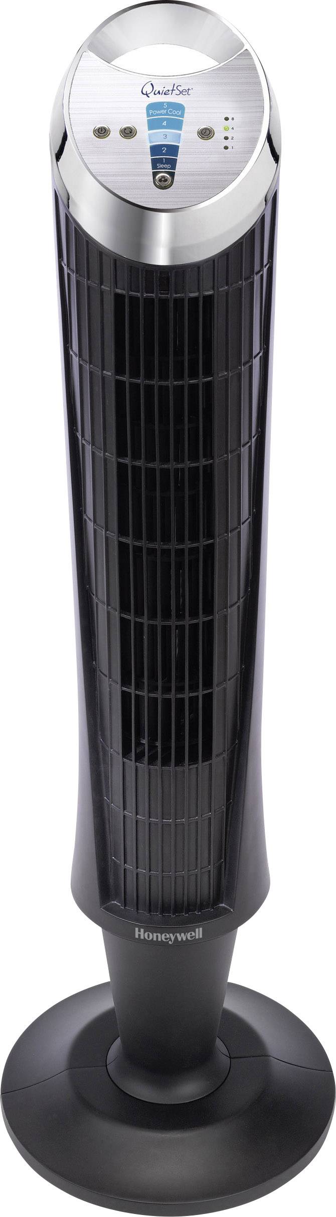 HONEYWELL Turmventilator Honeywell 35 W Schwarz, Chrom