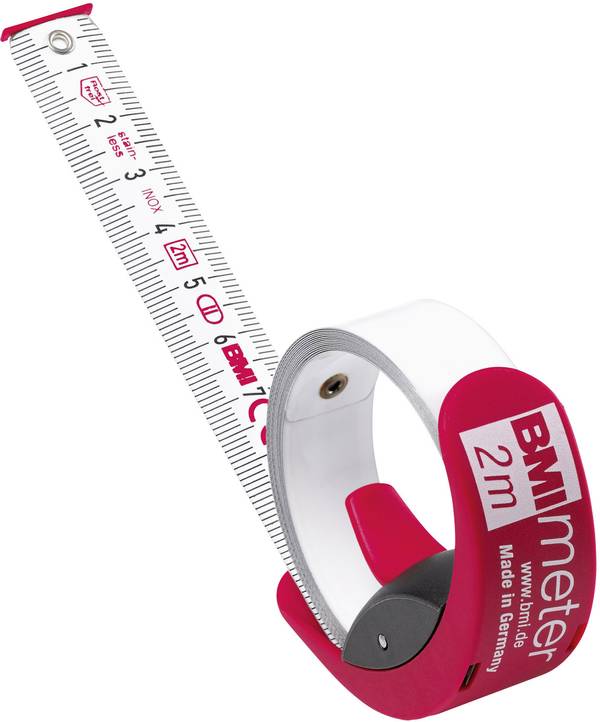 BMI eter 429341011 Maßband   3 m Edelstahl