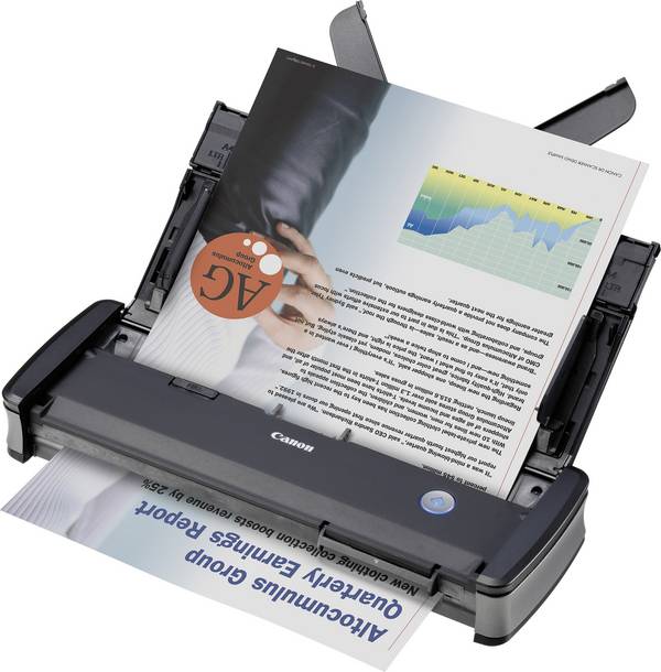 Canon imageFORMULA P-215II Mobiler Duplex-Dokumentenscanner  A4 600 x 600 dpi 15 Seiten/min, 30 Bilder/min USB