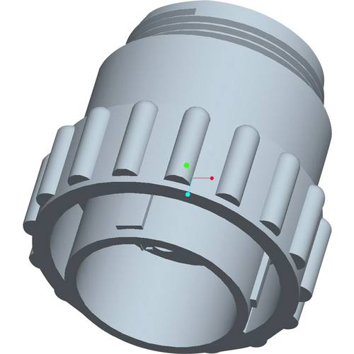 TE Connectivity 206044-1 Rundstecker Stecker, Einbau Gesamtpolzahl: 14 Serie (Rundsteckverbinder): CPC 1 St.