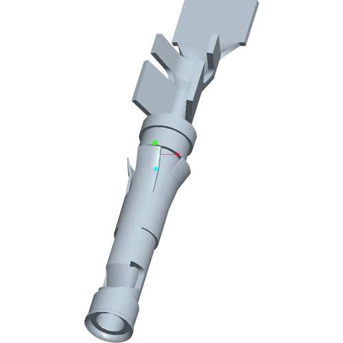 TE Connectivity 66109-4 Rundstecker Einzelkontakt Buchsenkontakt Gesamtpolzahl: 1 Serie (Rundsteckverbinder): CPC 1 St.