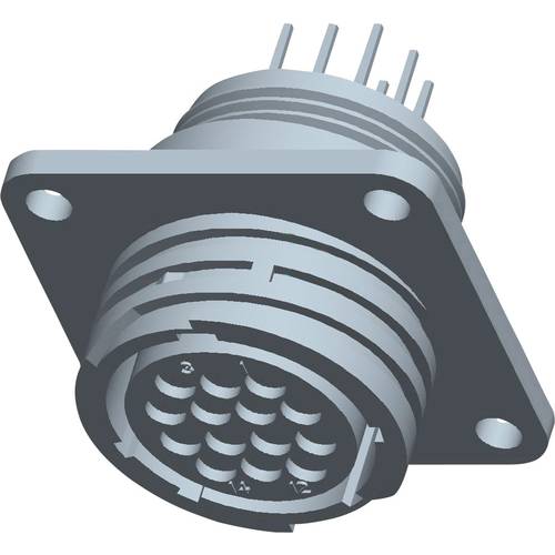 TE Connectivity 213729-9 Rundstecker Flanschstecker Gesamtpolzahl: 14 Serie (Rundsteckverbinder): CPC 1 St.