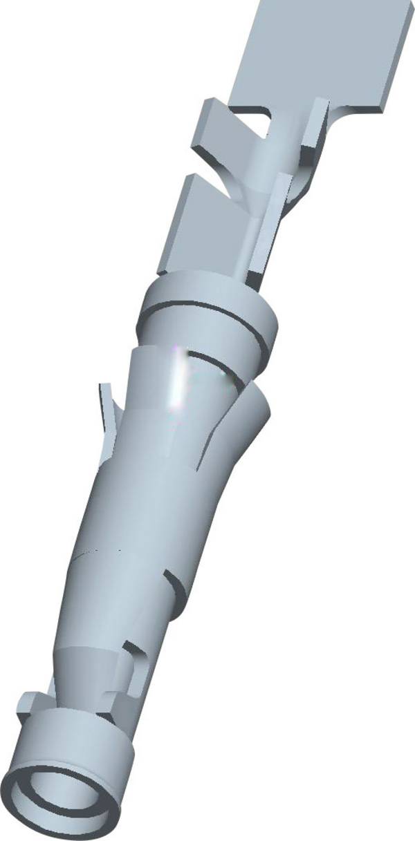 TE Connectivity 1-66105-9 Rundstecker Einzelkontakt Buchsenkontakt Gesamtpolzahl: 1 Serie (Rundsteckverbinder): CPC 1 St.