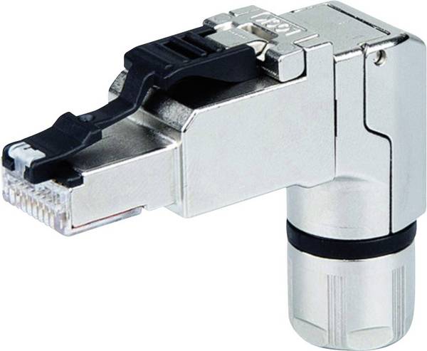 Telegärtner 100023062 RJ45-Stecker gewinkelt, feldkonfektionierbar 100023062 Stecker, gerade 1 St.