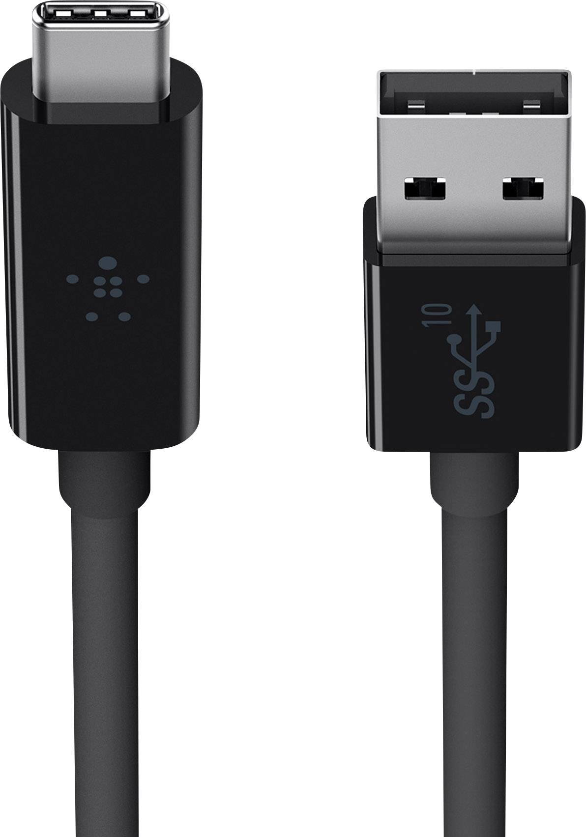 Belkin USB 3.1 SuperSpeed+ Kabel, USB-C auf USB-A, bis zu 10 GBit/s und 3000mA, schwarz, 1m