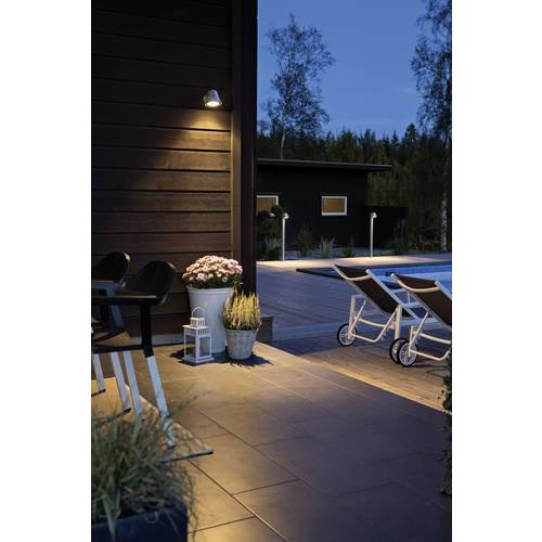 Thumbnail - Konstsmide Trieste 7523-320 Außenwandleuchte Halogen GU10 35 W Stahl