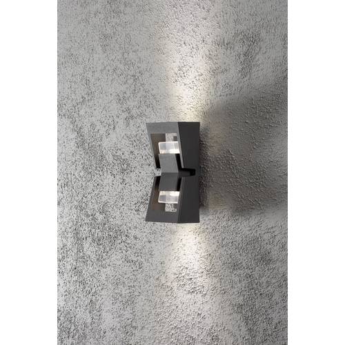 Konstsmide Potenza 7955-370 Außenwandleuchte LED GU10 12 W Anthrazit
