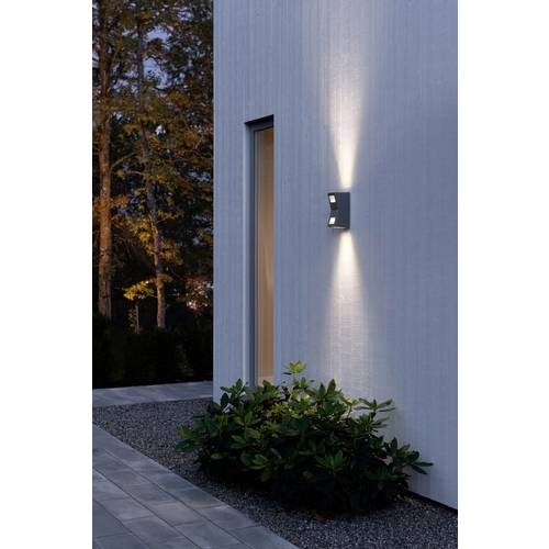 Konstsmide Potenza 7956-370 Außenwandleuchte LED GU10 12 W Anthrazit