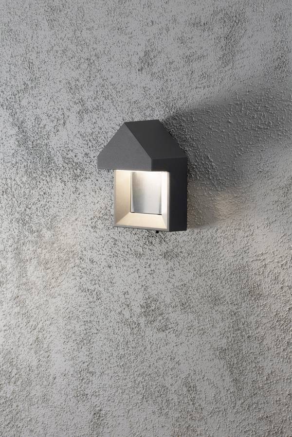 Konstsmide Cosenza 7958-370 LED-Außenwandleuchte EEK: G (A - G) LED LED fest eingebaut 5 W Anthrazit