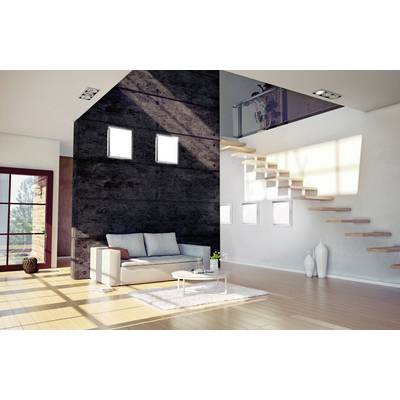 Just Light Labol 14268-55 LED-Bad-Deckenleuchte 20 W Warmweiß Stahl-0
