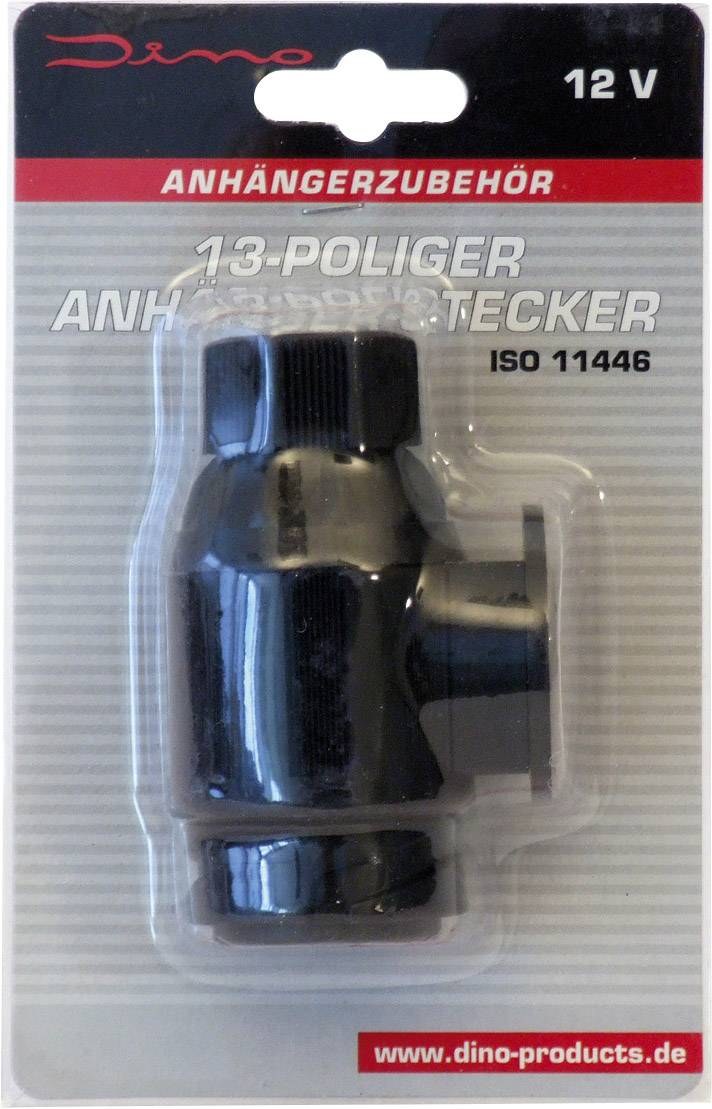 DINO 130079 Anhänger Stecker [Steckdose 13polig - Stecker 13polig] ABS Kunststoff-3