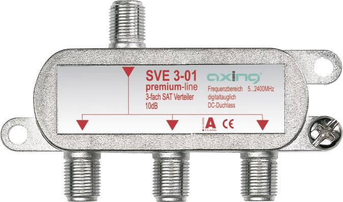SAT-Verteiler 3-fach SVE 30-01-0