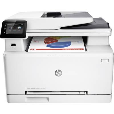 HP Color LaserJet Pro MFP M277n Farblaser Multifunktionsdrucker  A4 Drucker, Scanner, Kopierer, Fax LAN, ADF