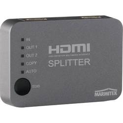 HDMI splitter Marmitek Split 312 08255, 2 porty, strieborná