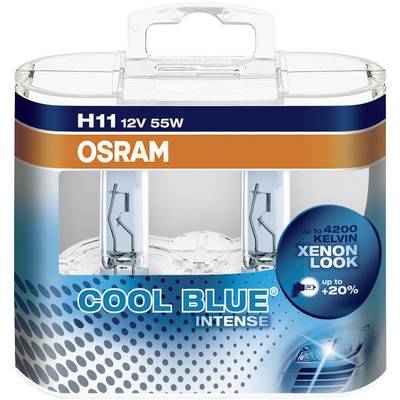 OSRAM 64211CBI-HCB Halogen Leuchtmittel COOL BLUE® INTENSE H11 55 W 12 V