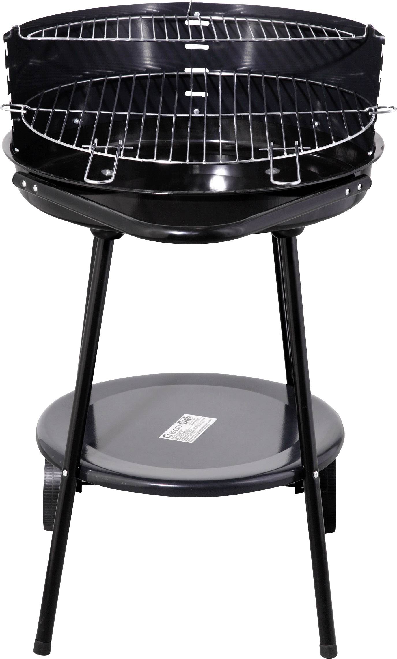 Round Charcoal grill tepro Garten Rundgrill Highland with wind