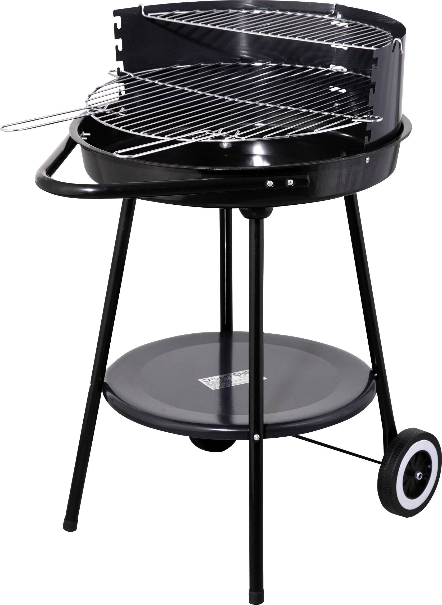 Round Charcoal grill tepro Garten Rundgrill Highland with wind