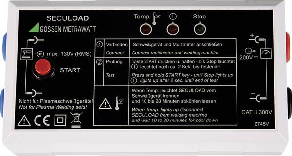 Gossen Metrawatt Z745R SECULOAD-N  Prüfadapter  1 St.