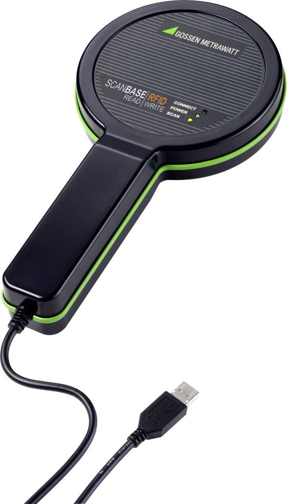 GOSSEN-METRAWATT Scanbase RFID USB RFID-Scanner für Gerätetester Secutest Z751E, Z751E