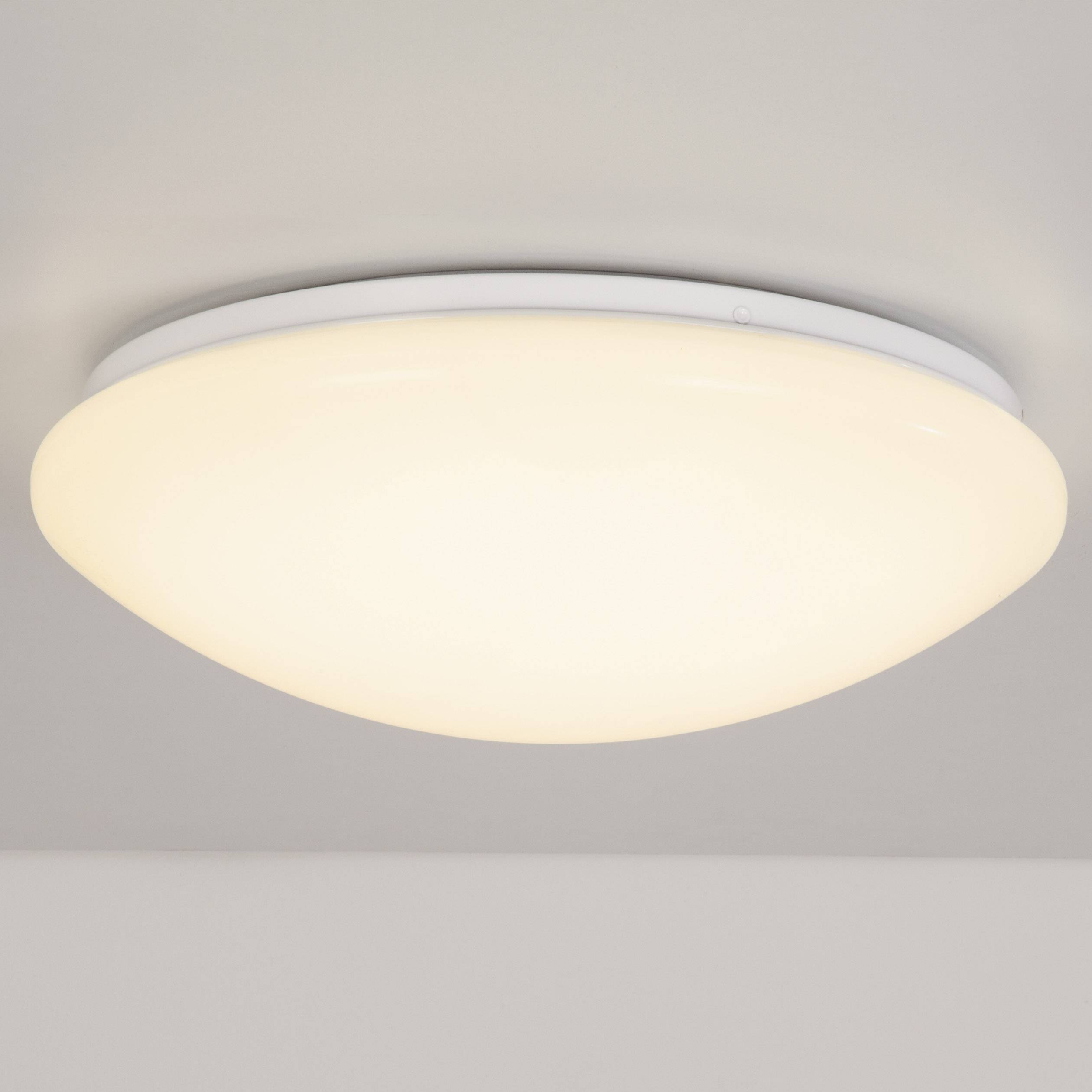 BRILLIANT LED-Deckenleuchte 12 W Warm-Weiß Brilliant Fakir G94246/05 Weiß