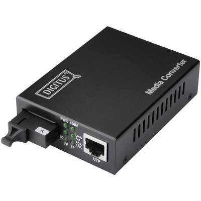 Digitus DN-82122 LAN, SC Simplex Netzwerk-Medienkonverter 1 GBit/s 