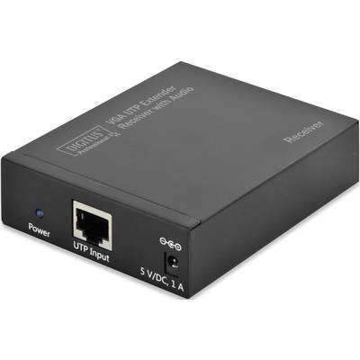 Digitus DS-53450 LAN (10/100 MBit/s) Zusatzempfänger über Netzwerkkabel RJ45 300 m