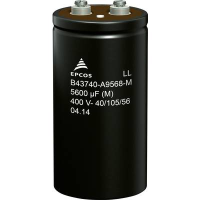TDK B43740A9158M000 Elektrolyt-Kondensator Schraubanschluss   1500 µF 400 V 20 % (Ø x H) 51.6 mm x 105.7 mm 72 St. Tray