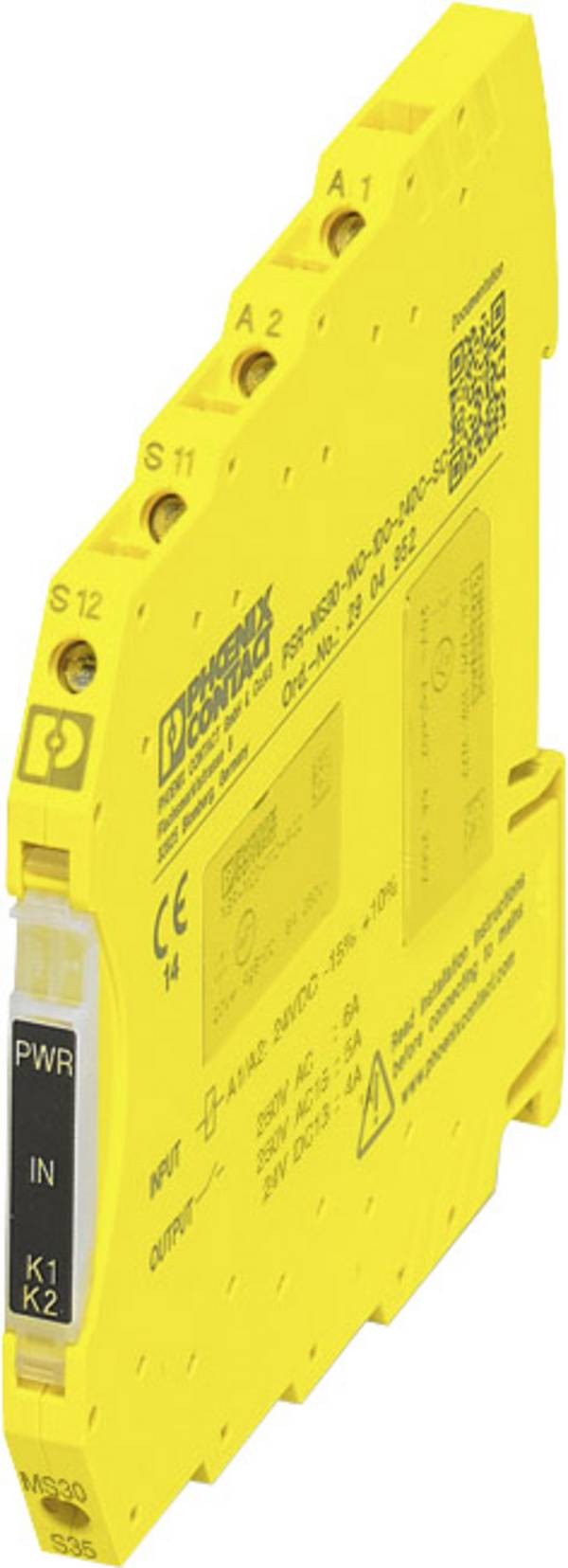 Sicherheitsrelais PSR-MS30-1NO-24DC-SC Phoenix Contact Betriebsspannung: 24 V/DC 1 Schließer (B x H x T) 6.8 x 93.1 x 102.5 mm  1 St.