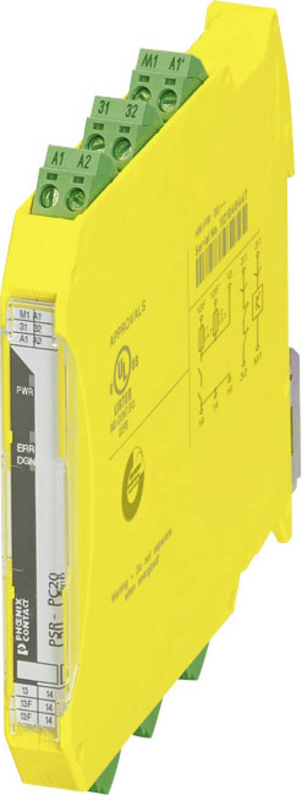 Sicherheitsrelais PSR-PC20-1NO-1NC-24DC-SP Phoenix Contact Betriebsspannung: 24 V/DC 1 Schließer (B x H x T) 12.5 x 112.2 x 114.5 mm  1 St.