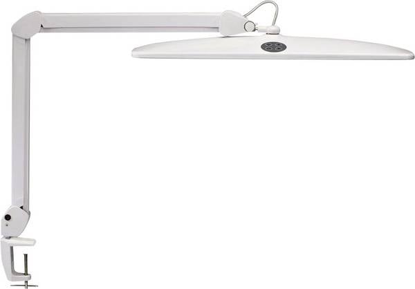 Maul Work 8205202 LED-Schreibtischleuchte mit Klemmfuß LED LED fest eingebaut 20 W EEK: D (A - G) Weiß