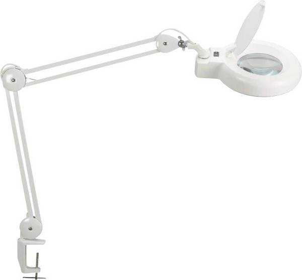 LED-Lupenleuchte viso Klemmfuß ws