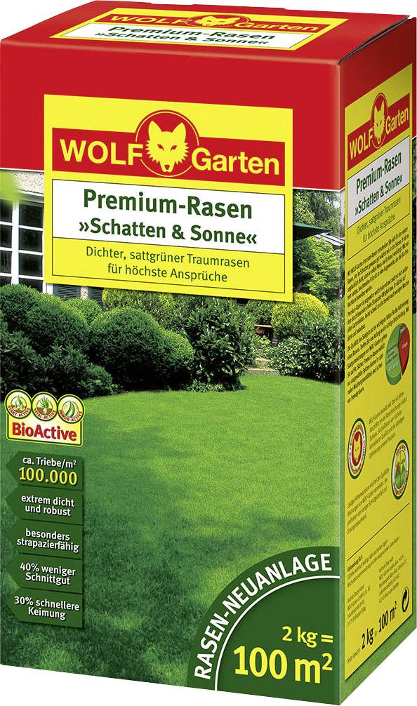 Wolf Garten 3820040 Rasensamen Schatten Sonne Lp 100 Kaufen