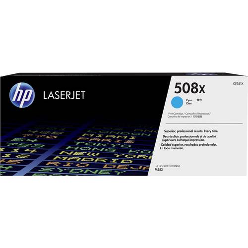HP Toner 508X Original Cyan 9500 Seiten CF361X