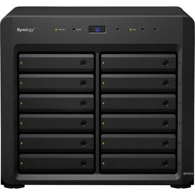 Synology DX1215 - Festplatten-Array - 12 Schächte (SATA-600) x 0 - InfiniBand (extern)-0