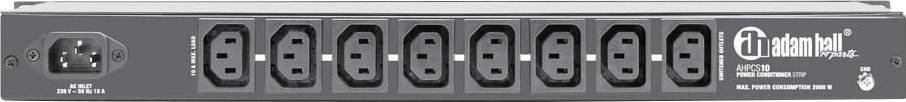 Power Conditioner 19" / 1 HE 9 Kaltgerätebuchsen 10 A-3