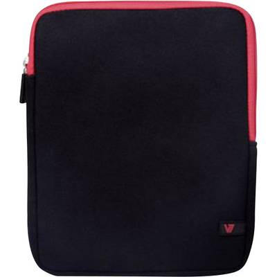 V7 Videoseven Sleeve en Néoprene Tablet-Cover Universal  20,1 cm (7,9") Sleeve Schwarz, Rot 