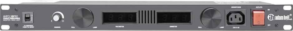 Power Conditioner mit Volt- und Amperemeter, Display und Rack-Beleuchtung-0