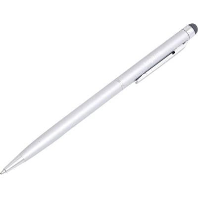 LogiLink AA0041 Touchpen  mit Kugelschreiber Silber