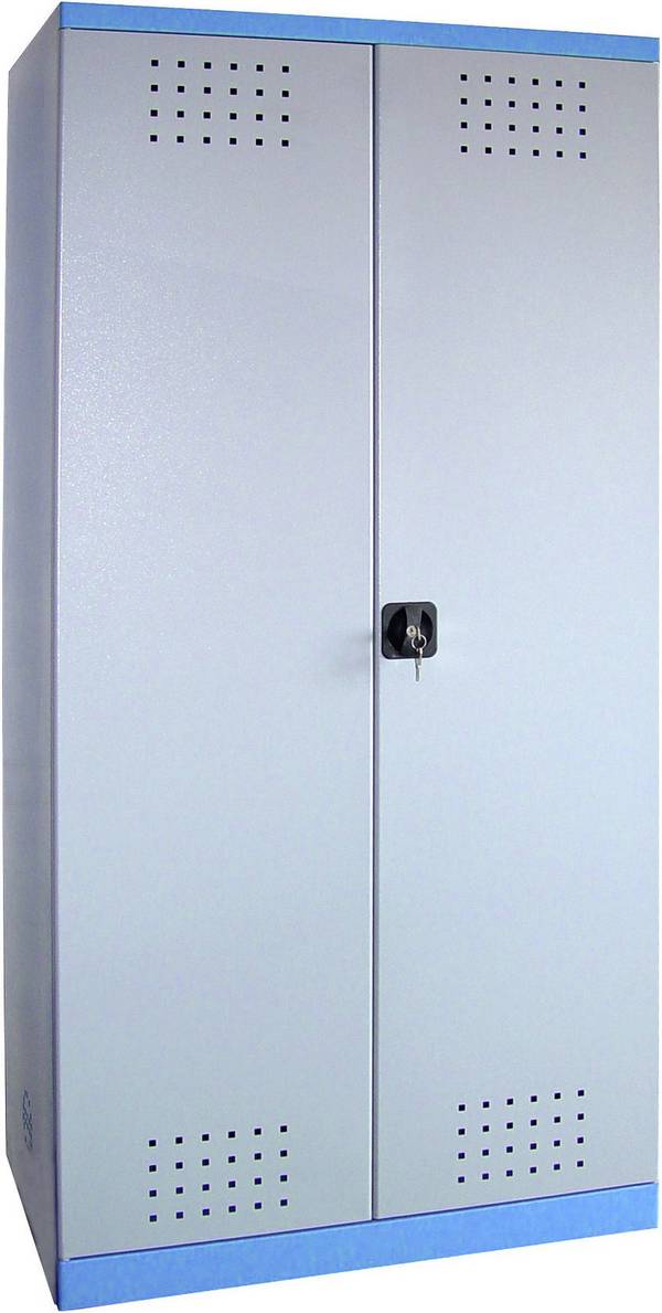 Aerotec 20142007 TYP I Umwelt-Schrank (B x H x T) 920 x 1920 x 380 mm Blau (RAL 5015), Lichtgrau (RAL 7035)