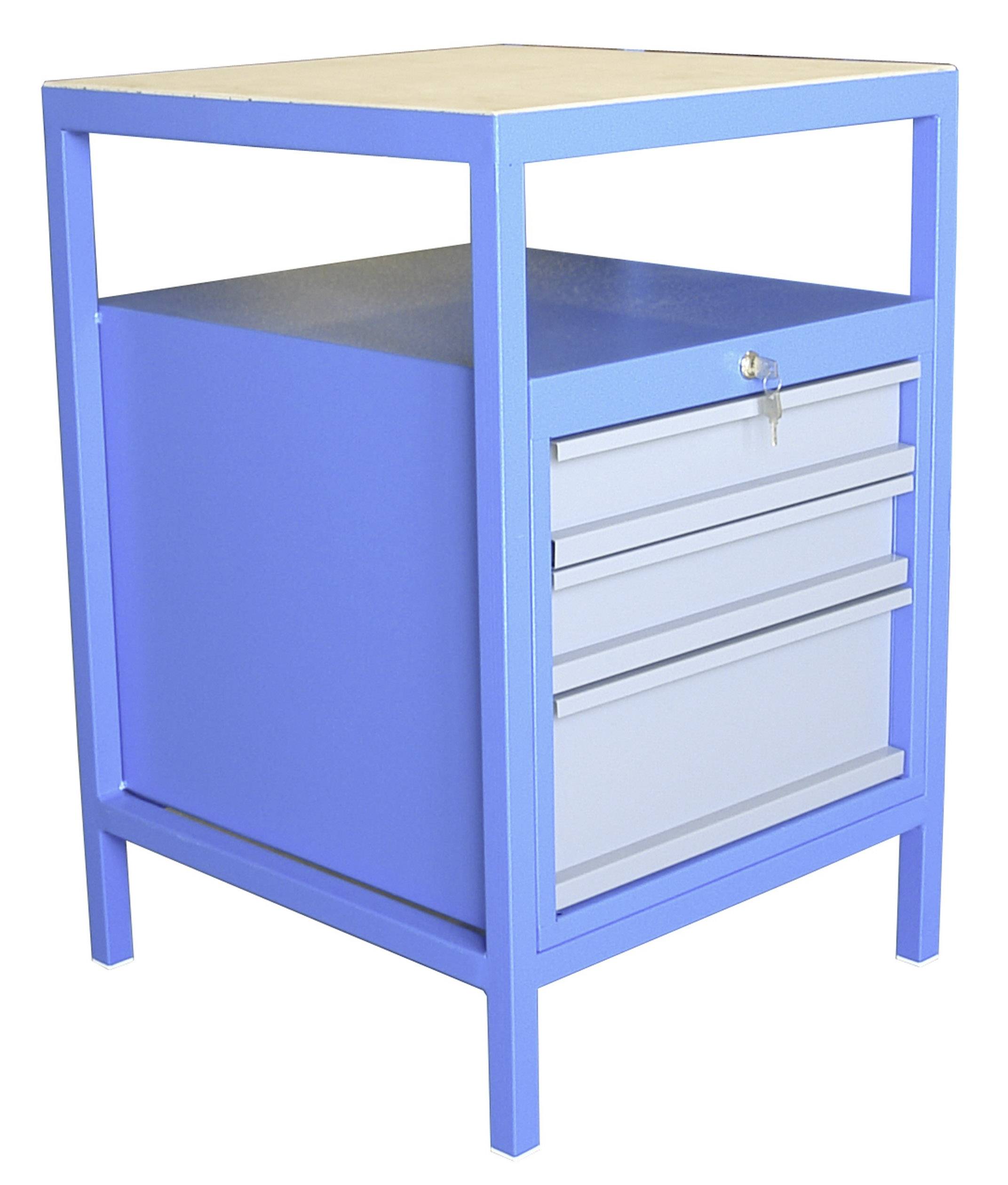 Aerotec 20142017 Werkbank (B x H x T) 592 x 850 x 572 mm Blau, Grau