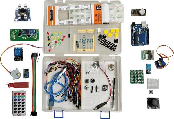 Allnet ArdDevKIT1_v2 Starter-Kit Starter Kit UNO R.3 SET ATMega328 Box