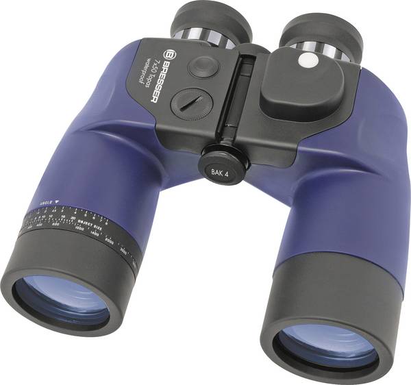 Bresser Optik Marine-Fernglas Topas WP 7 x 50 mm Porro Blau 1866932