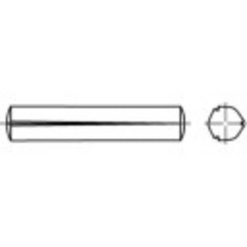 TOOLCRAFT 135992 Kegelkerbstift (Ø x L) 6 mm x 24 mm Stahl 100 St.
