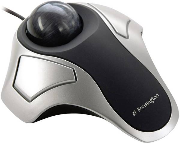 Kensington 64327EU  Trackball USB   Optisch Silber 2 Tasten