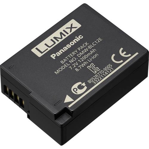 Kamera-Akku Panasonic DMW-BLC12E 7.2 V 1200 mAh DMW-BLC12E