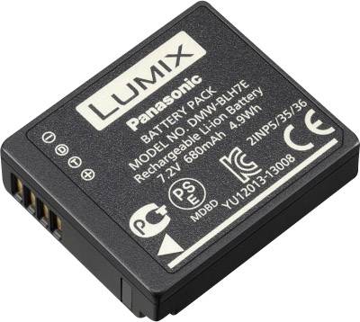 Kamera Akku Panasonic DMW BLH7E, DMW BLH7 7.2 V 680 mAh DMW Ladegerät 2 Akkus GF7 GM5 DMW BLH7 BLH7E für Panasonic