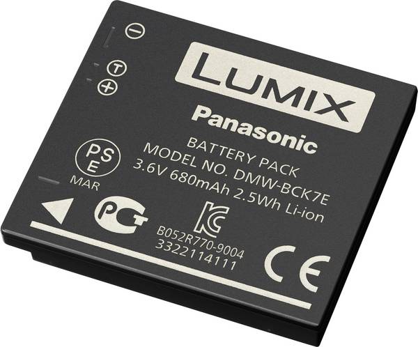 Kamera-Akku Panasonic DMW-BCK7E, NCAYN101H 3.6 V 680 mAh DMW-BCK7E